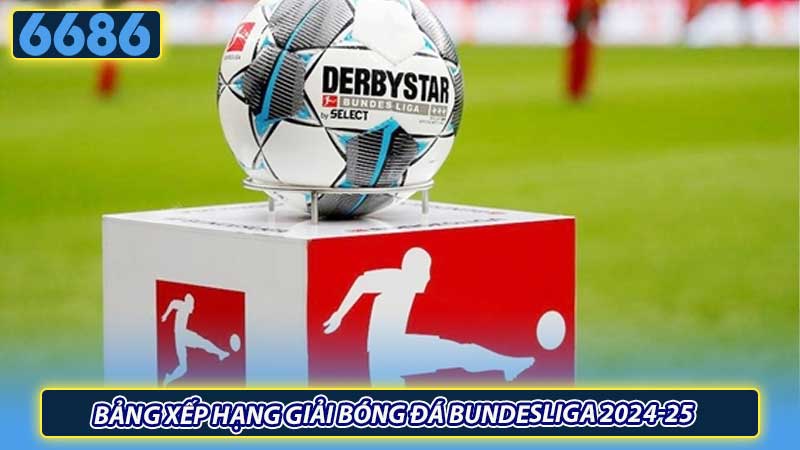 Bảng xếp hạng giải bóng đá Bundesliga 2024-25