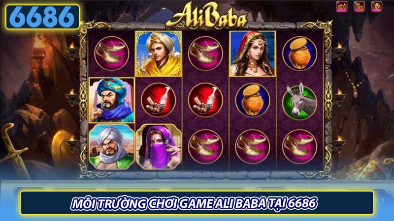 Môi trường chơi game Ali Baba tại 6686